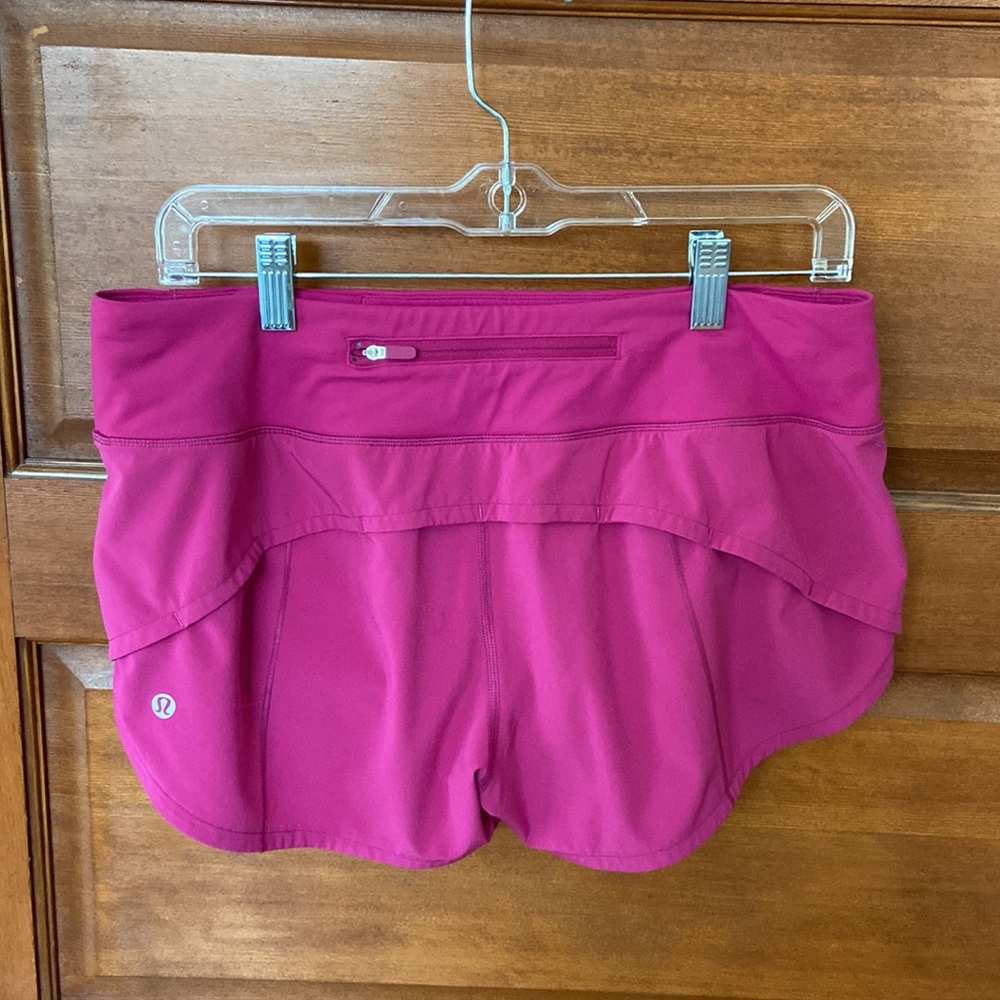 Lululemon Hotty Hot Shorts, Sonic Pink, 2.5” inseam